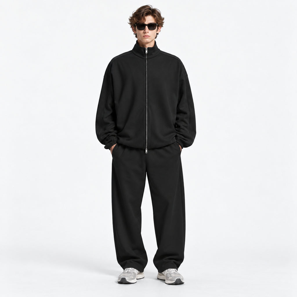 Essential Heavyweight Stand Collar Jacket