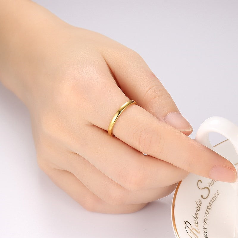 Plain Tungsten Steel Ring - WAlMYe #