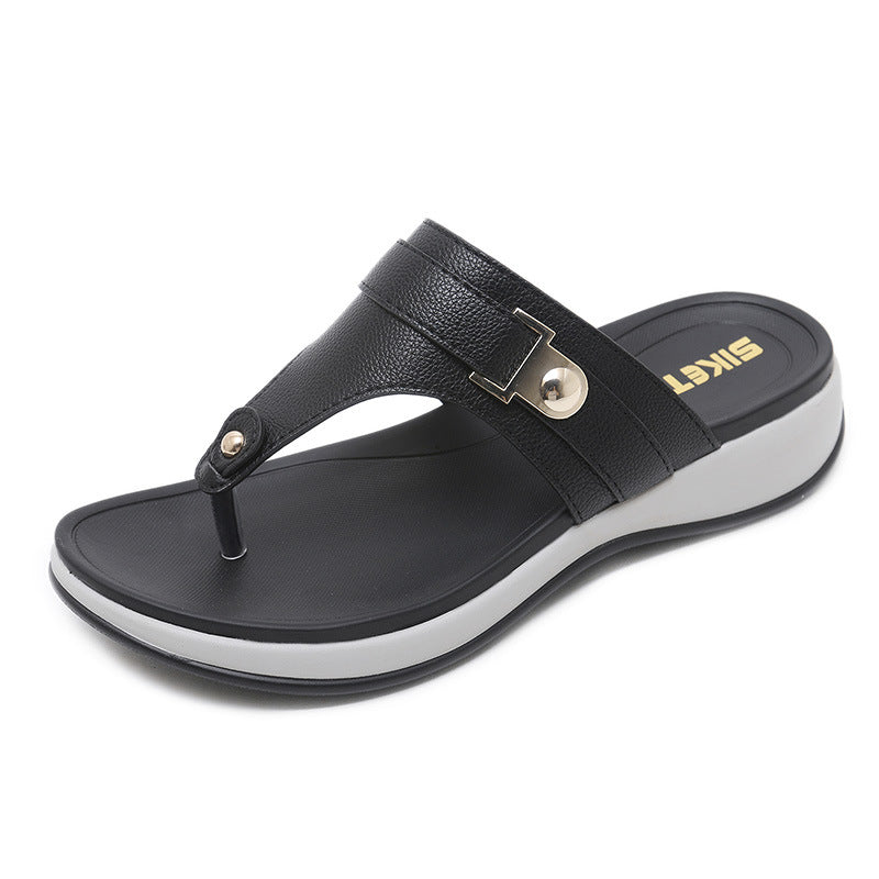 Lightweight and comfortable sandals with wedge buckle - WAlMYe #