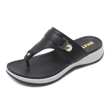 Load image into Gallery viewer, Lightweight and comfortable sandals with wedge buckle
