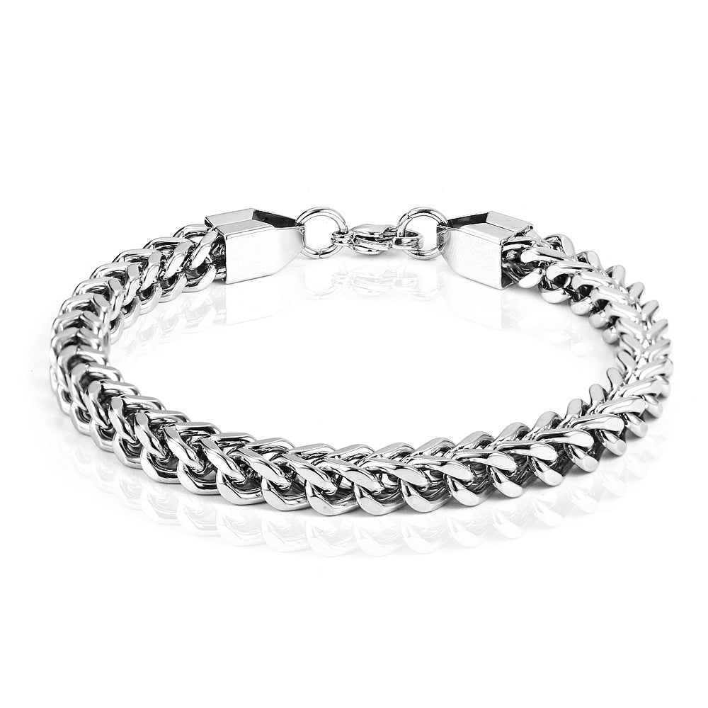 Stainless steel men's bracelet - WAlMYe #