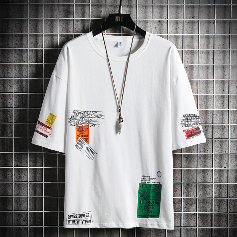 Fashion Loose Student Hip Hop Shoulder Sleeves - WAlMYe #