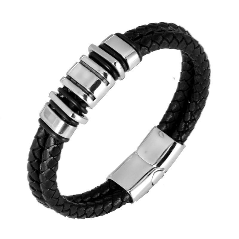 Korean leather bracelet bracelet - WAlMYe #