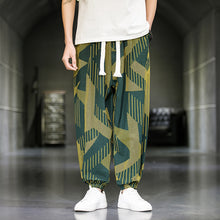 Load image into Gallery viewer, Mens Fashion Breathable Casual Wide Leg Pants
