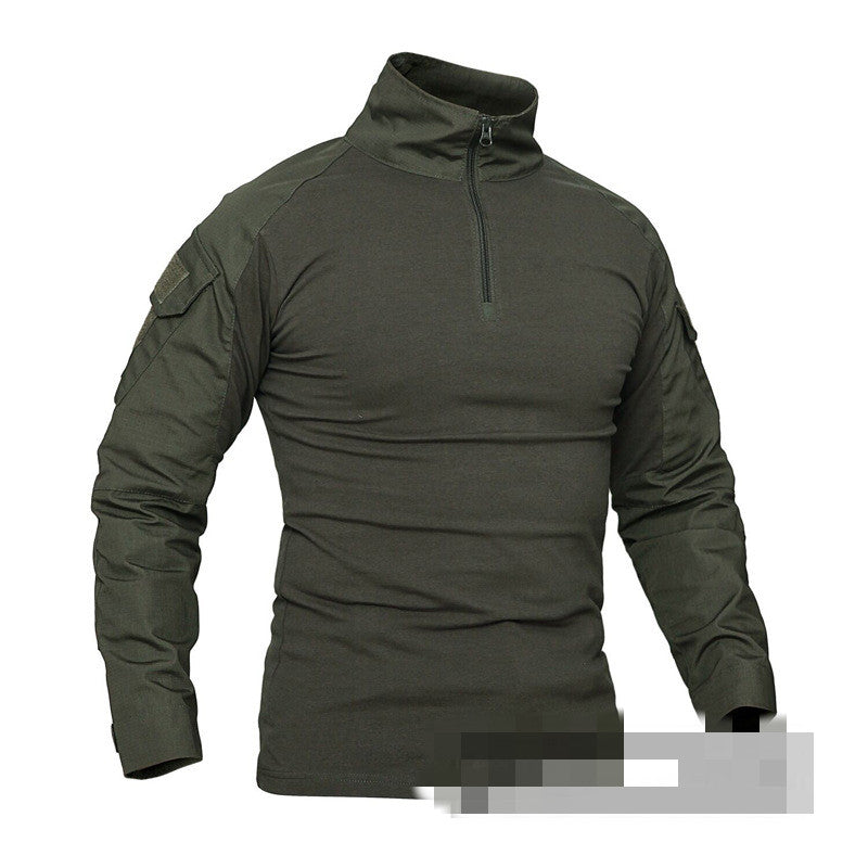 Outdoor Military Frog Suit Long Sleeve Ventilation Wear-Resisting Camouflage As Training Clothes