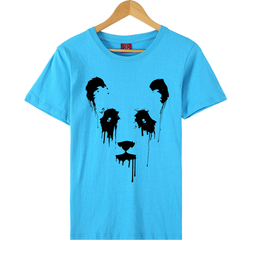 Short sleeve round neck men's T-shirt - WAlMYe #