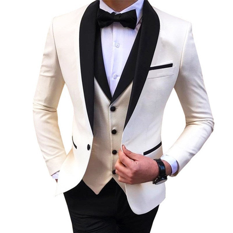 Men's Suit three piece suit - WAlMYe #