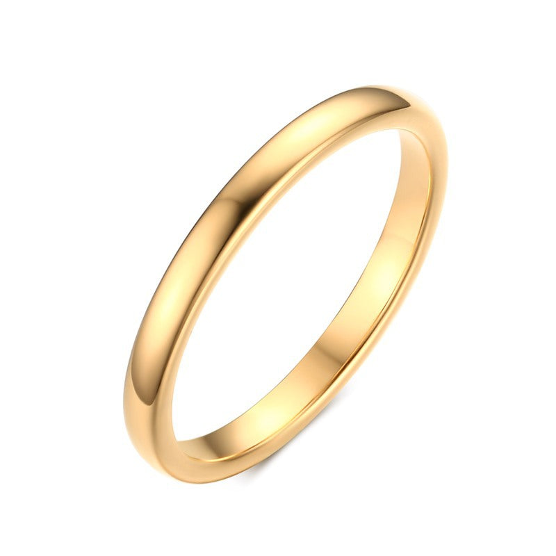 Plain Tungsten Steel Ring - WAlMYe #