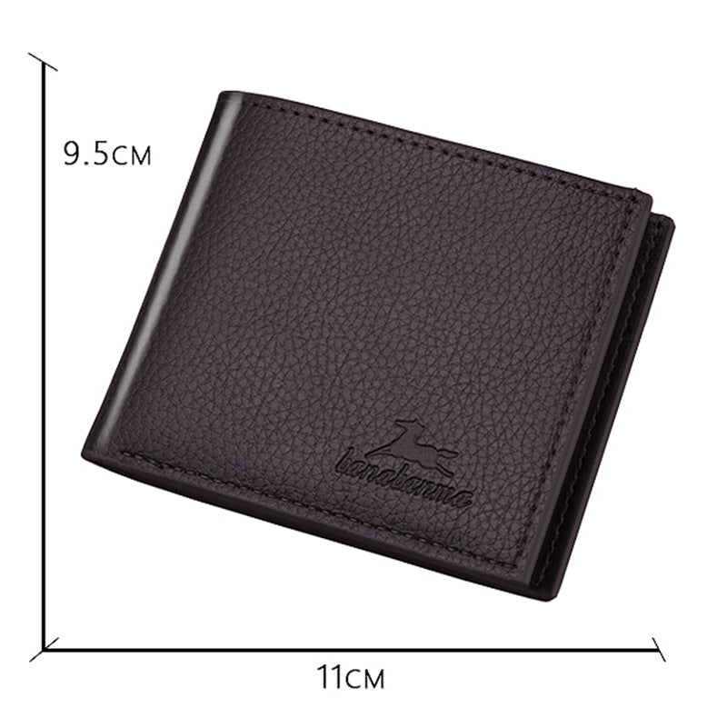 Bag Haircut Short Men's Wallet - WAlMYe #