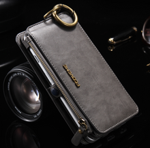 Load image into Gallery viewer, Luxury PU Leather Case For 8 Plus X XR XS Max 11 Flip Stand Wallet Cases For  8 7 Plus 6s SE Pouch Capinhas
