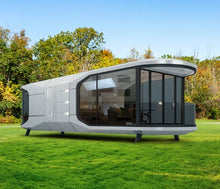 Load image into Gallery viewer, Prefab House space capsule bed hotel cabin prefab modular house camping capsule container home folding tiny Capsule House
