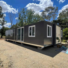 Load image into Gallery viewer, Grande Portable Container House 40ft Extendable Prefab Homes Easy Assemble Folding Room Homes Ready To Live

