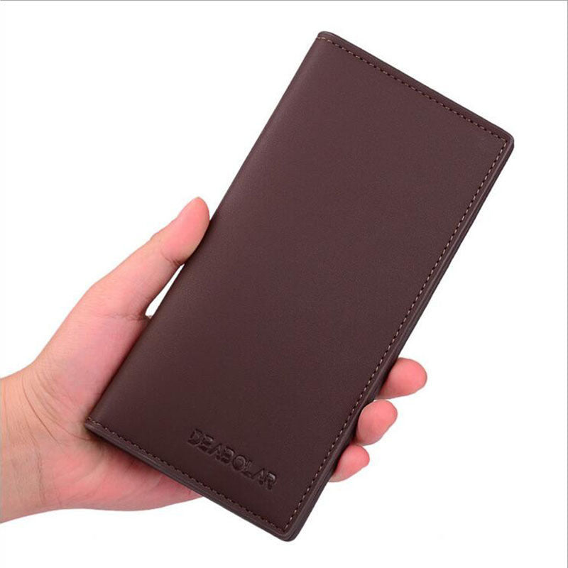 Soft Leather Wallet Two Fold Multi Card Slot - WAlMYe #