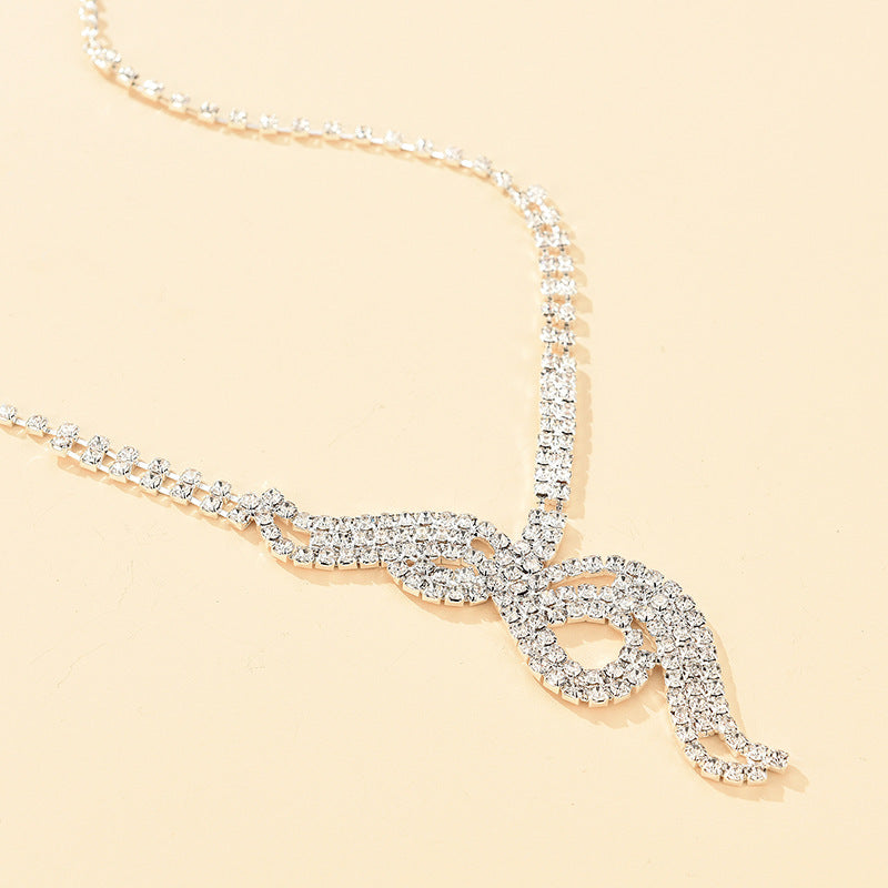 Fashion Bride Bridesmaid Jewelry Set Luxury 3-piece Set - WAlMYe #