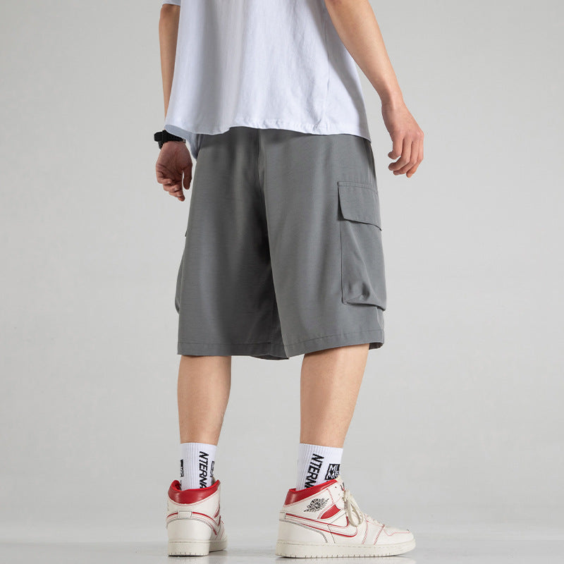Shorts Men's Large Size Loose Casual All-Match Five-Point Pants - WAlMYe #