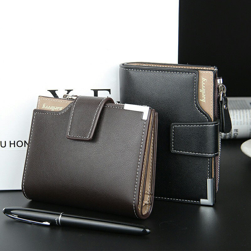 Vertical Buckle Multifunctional Zipper Wallet - WAlMYe #