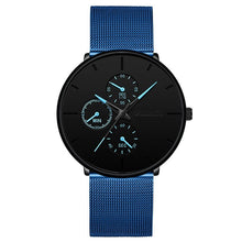 Load image into Gallery viewer, Fashionable ultra-thin mesh belt men&#39;s watch - WAlMYe #
