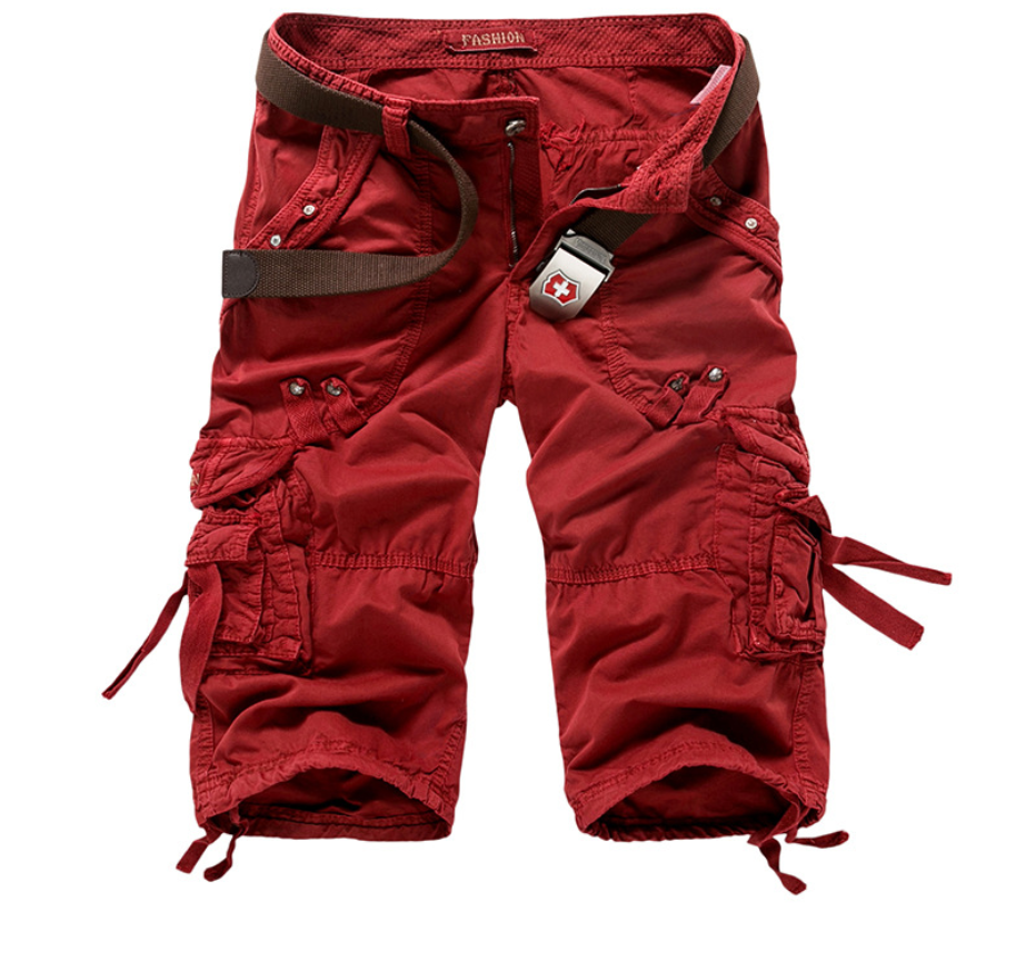 Workwear Shorts Multi-pocket Pants - WAlMYe #