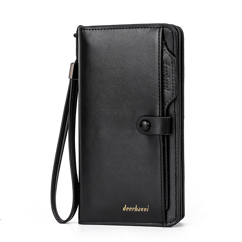 Men's Portable Wallet Long Zipper Multi Function - WAlMYe #