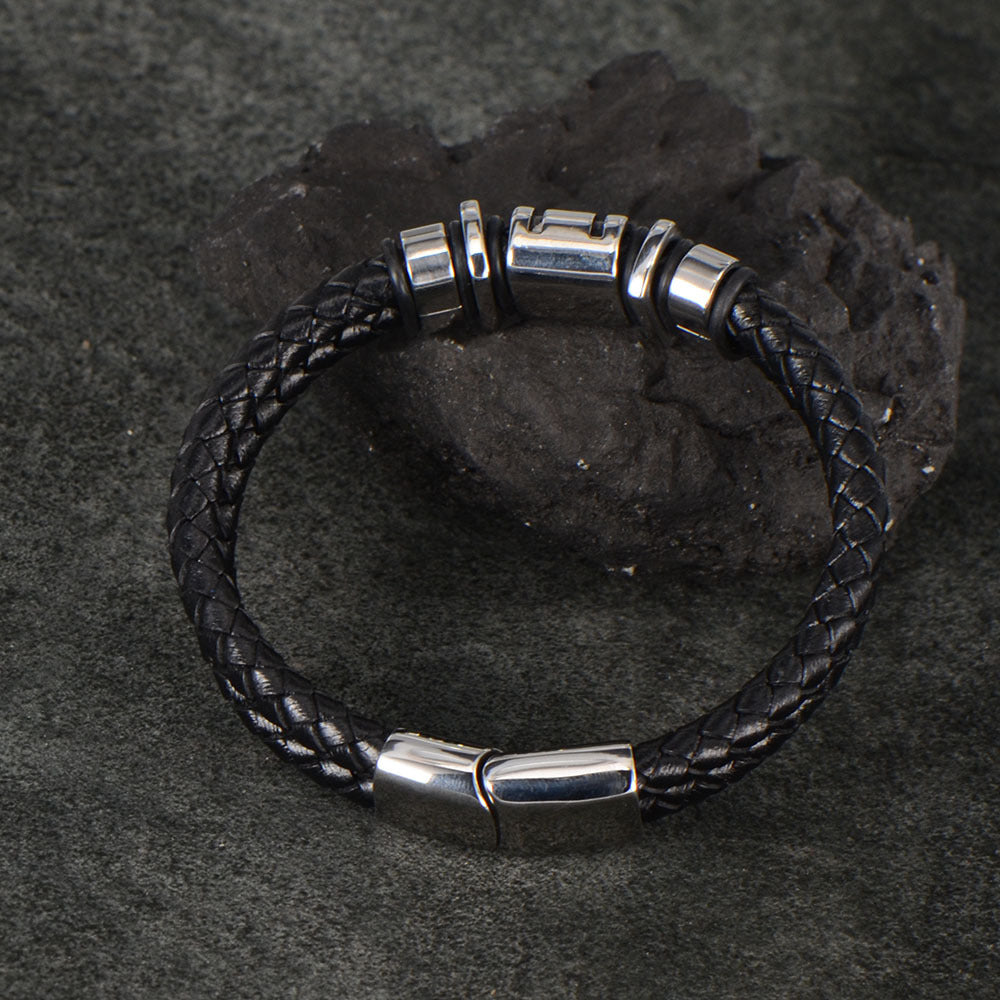 Korean leather bracelet bracelet - WAlMYe #