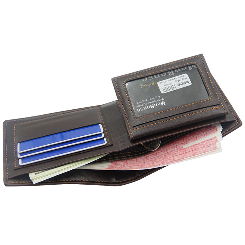 Fashion Personality Pattern Men's Short Wallet - WAlMYe #