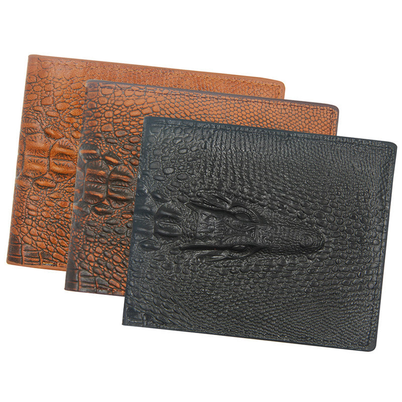 Fashion Personality Pattern Men's Short Wallet - WAlMYe #