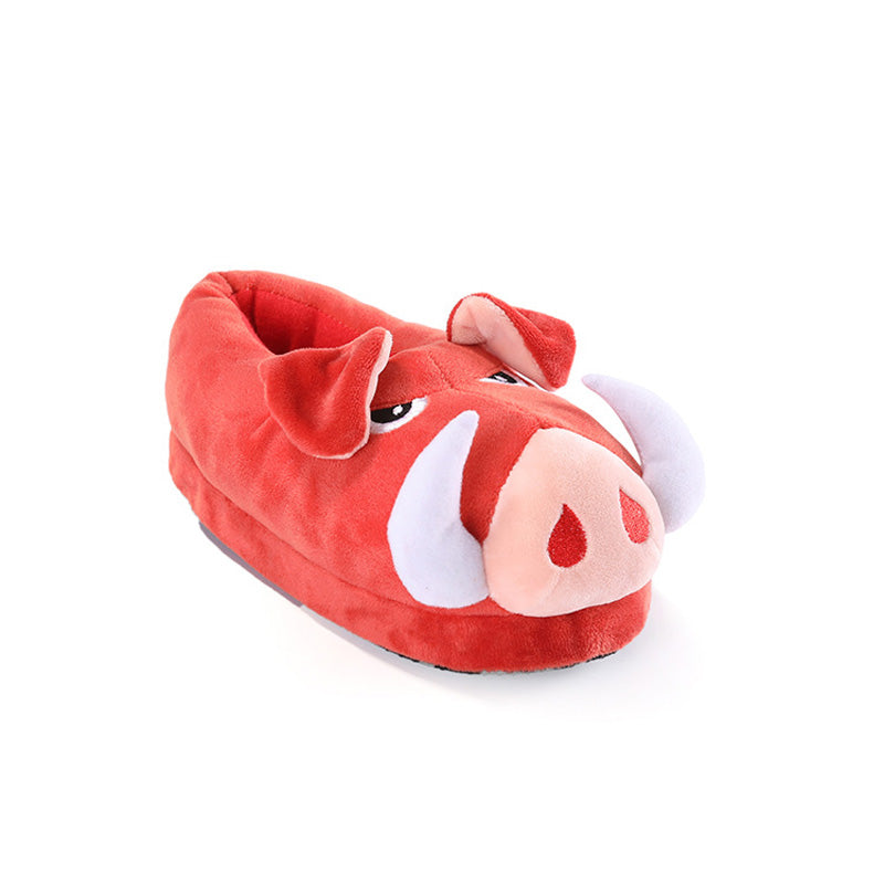Hot Selling Triangle Dragon Plush Slippers In Europe And America - WAlMYe #