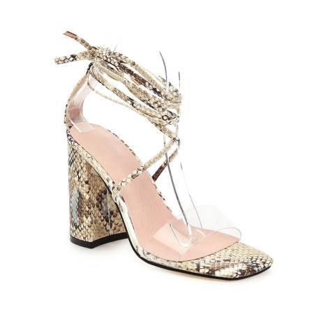 Strappy Heel Sandals - WAlMYe #