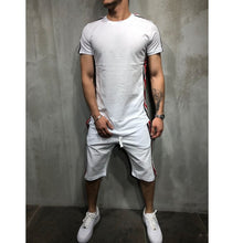 Load image into Gallery viewer, Striped stitching hip-hop men&#39;s suit - WAlMYe #
