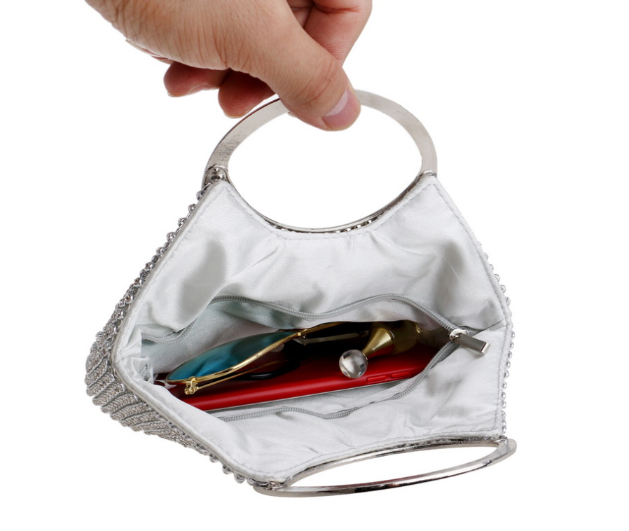 Women's Rhinestone Clutch – Evening Banquet