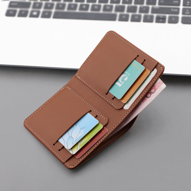 Fashion Personality Vertical Zippered Wallet For Men - WAlMYe #