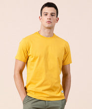Load image into Gallery viewer, Pure Cotton Simple Multi-color Optional Home Solid Color Round Neck Short-sleeved T-shirt All-match
