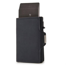 Load image into Gallery viewer, Vintage First Layer Crazy Horse Leather Aluminum Alloy Wallet

