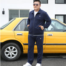 Load image into Gallery viewer, Tracksuit Men Set Autumn Clothes Plus Size Jacket Sport
