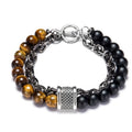 Beaded Chain Double Bracelet Bracelet - WAlMYe #