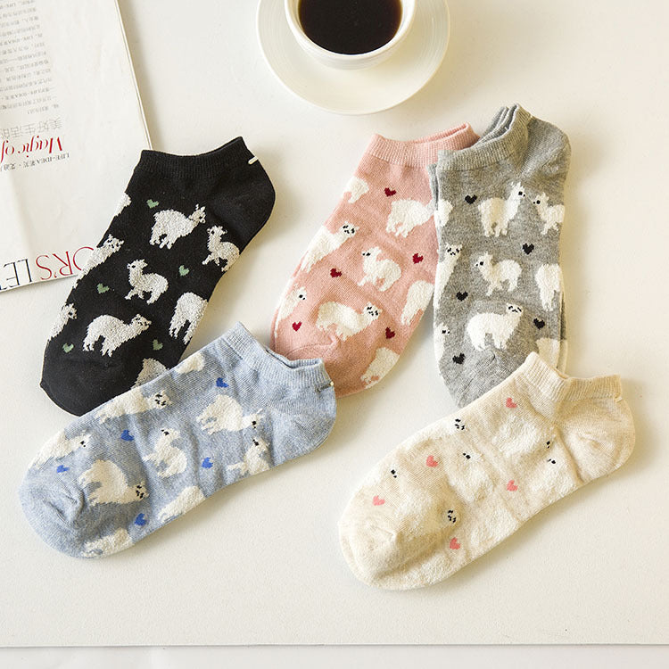 Cotton Short Ankle Socks - WAlMYe #