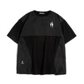 Functional wind pocket tooling round neck half-sleeved T-shirt - WALMYE #