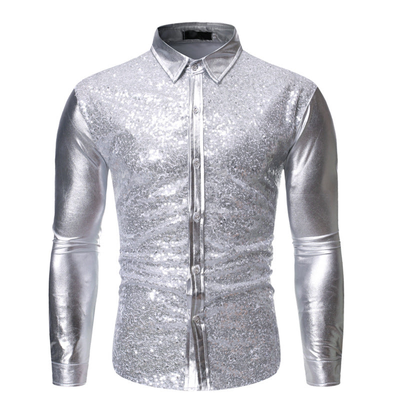 Youth cool sequin bronzing dance clothes - WAlMYe #