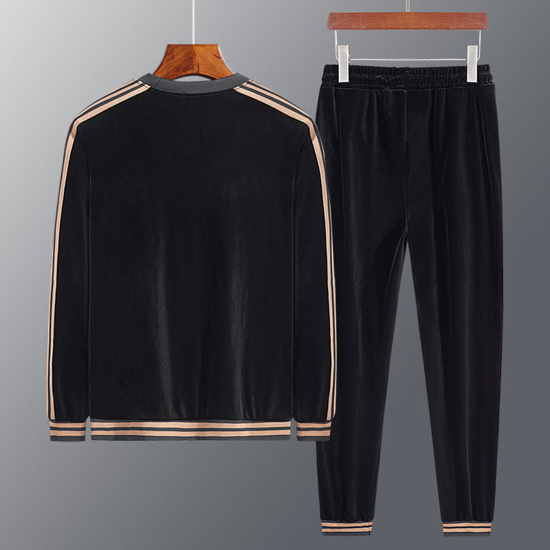 Men's personality embroidery sweater suit - WAlMYe #