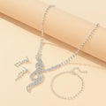 Fashion Bride Bridesmaid Jewelry Set Luxury 3-piece Set - WAlMYe #