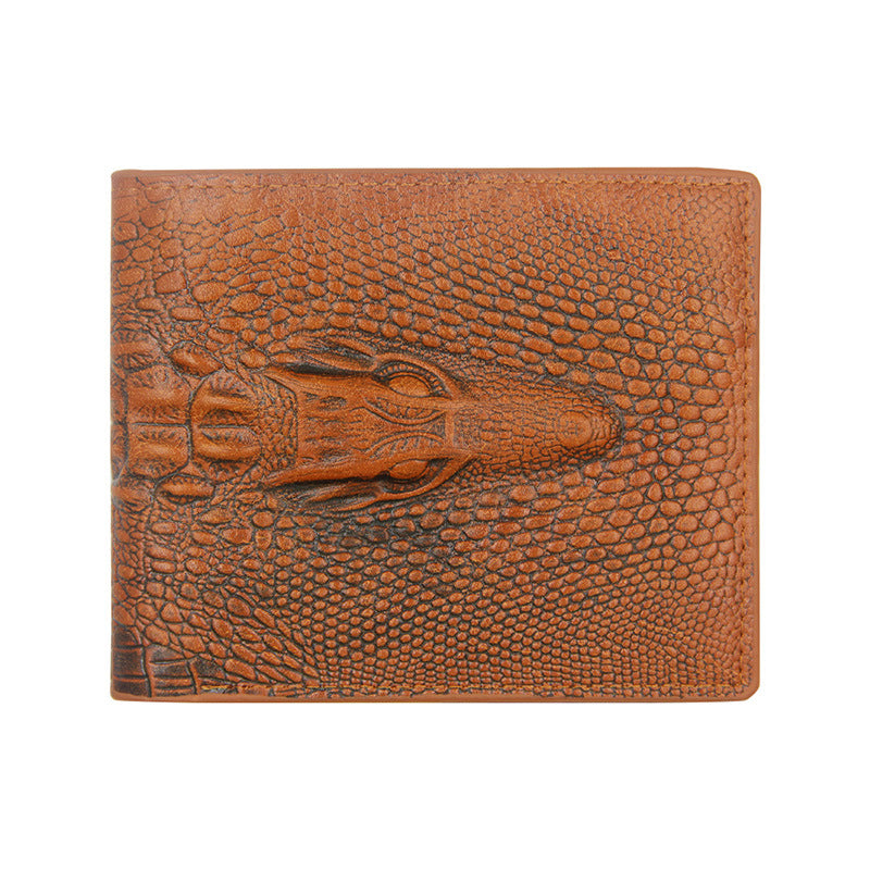 Fashion Personality Pattern Men's Short Wallet - WAlMYe #