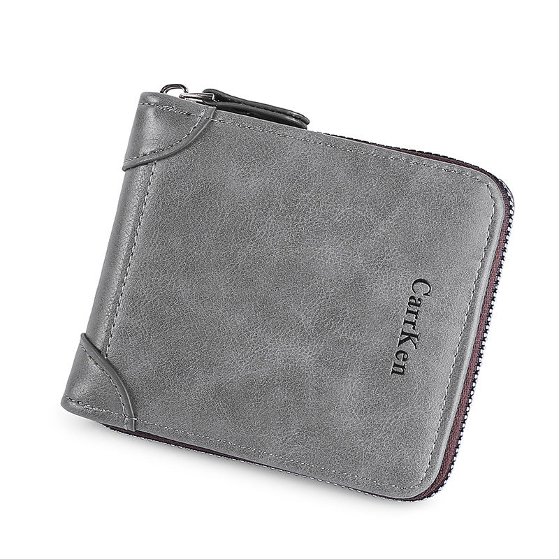 Retro Men's Horizontal Multifunctional Card Holder - WAlMYe #
