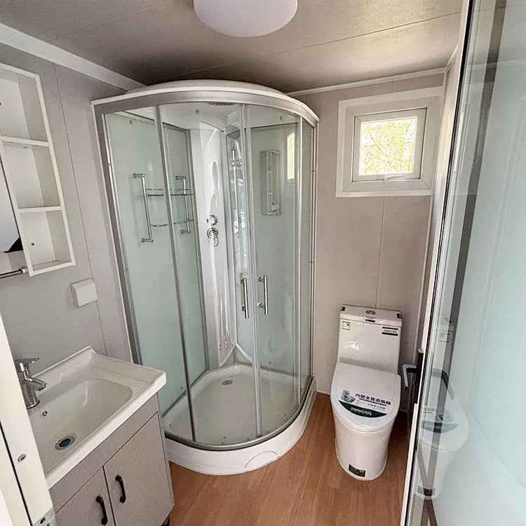 Double wing container houses 20FT/40FT Expandable Container House foldable container house - WAlMYe #