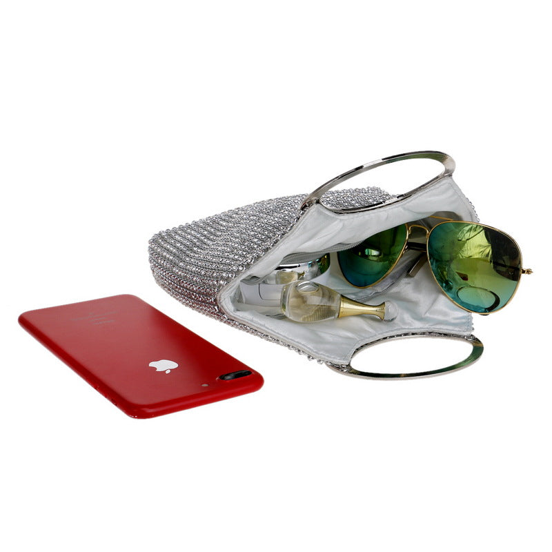 Women's Rhinestone Clutch – Evening Banquet