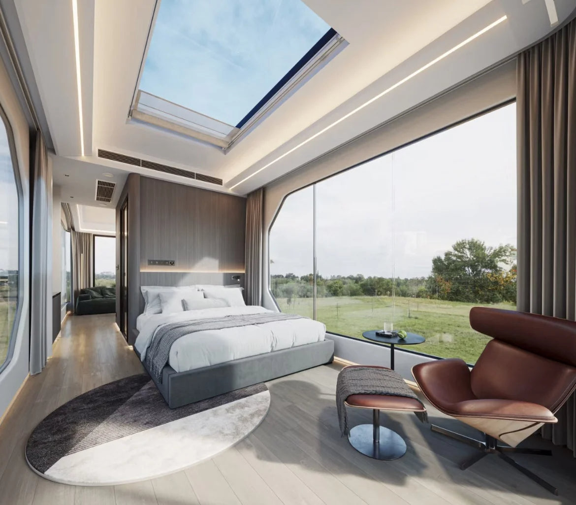 Prefabricated Buildings Modular Steel Structure House Capsule Hotel - WAlMYe #