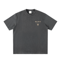 WALMYE Archive Heavyweight Vintage Washed Frayed Tee – Dark Gray