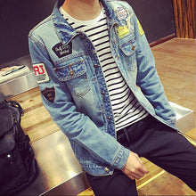 Load image into Gallery viewer, Men&#39;s hip hop high quality all-cotton jacket jacket
