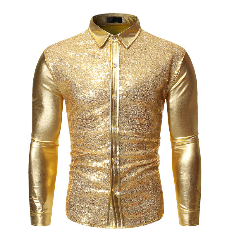 Youth cool sequin bronzing dance clothes - WAlMYe #