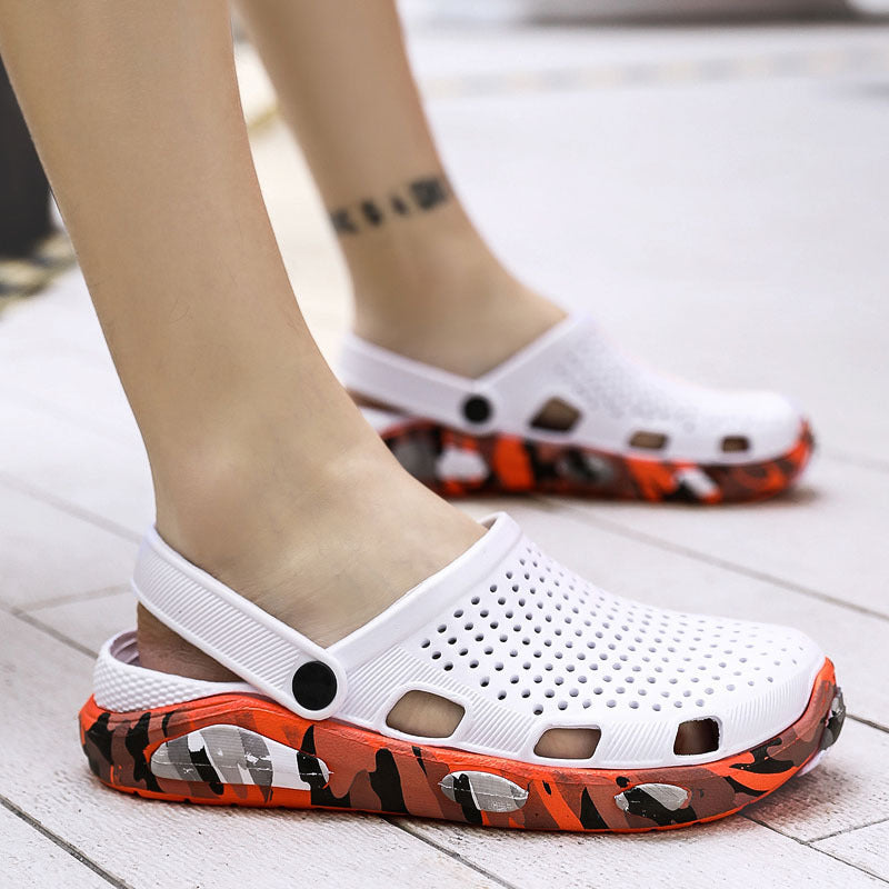 Hole shoes men outdoor men's sandals - WAlMYe #