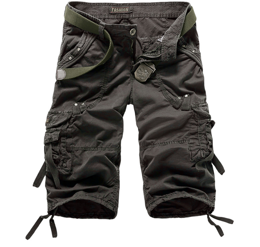 Workwear Shorts Multi-pocket Pants - WAlMYe #